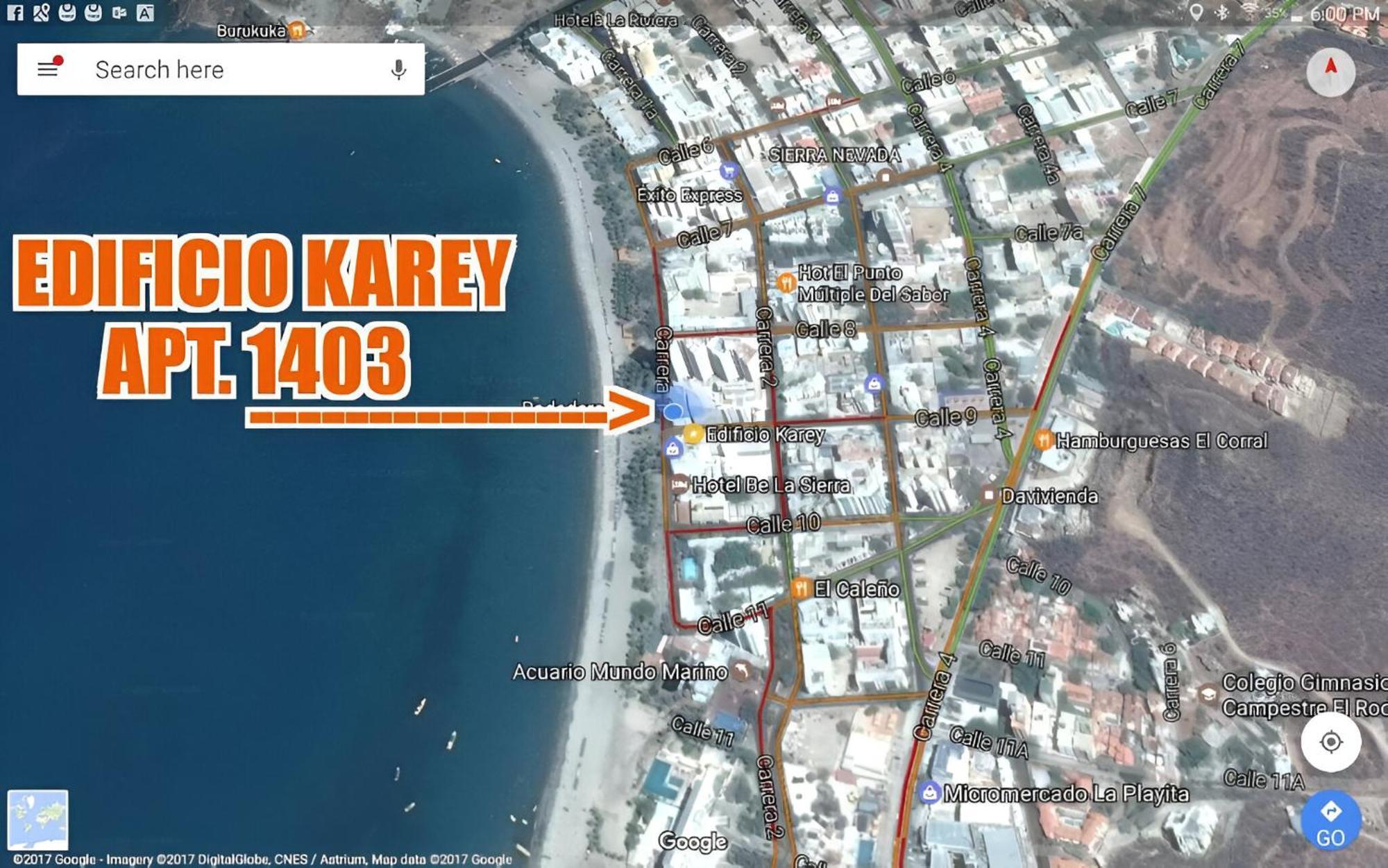 Apartamento 1403 Edificio Karey El Rodadero Santa Marta  Kültér fotó